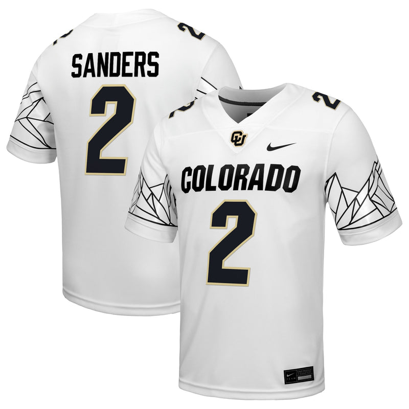 Shedeur Sanders Colorado Buffaloes Alumni Game Jersey - White