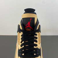 Retro Mid Top Sneakers, Black Red Yellow Colorway, Lace Up Design, Casual Gift for Sneaker Fans