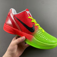 Low Top Sneakers, Neon Green Red Colorway, Lace Up Design, Casual Gift for Sneaker Fans