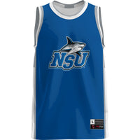 Nova Southeastern Sharks Lightweight Basketball Jersey - Blue