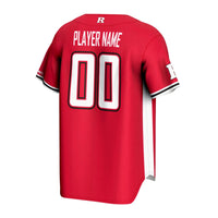 Rutgers Scarlet Knights NIL Pick-A-Player Lightweight Baseball Jersey - Scarlet