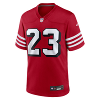 San Francisco 49ers Christian McCaffrey Scarlet Alternate Game Player Jersey