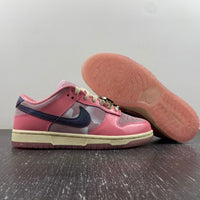 Low Top Sneakers, Pink Colorway, Lace Up Design, Casual Gift for Sneaker Fans