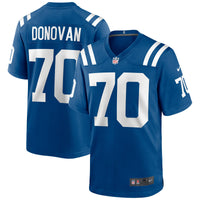 Indianapolis Colts Art Donovan Royal Game Retired Player Jersey