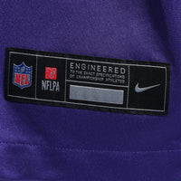 Minnesota Vikings Aaron Jones Purple Game Player Jersey