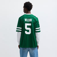 New York Jets Garrett Wilson Legacy Green Game Jersey