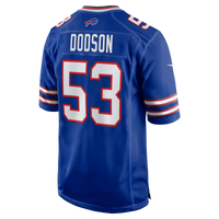 Buffalo Bills Tyrel Dodson Royal Game Player Jersey