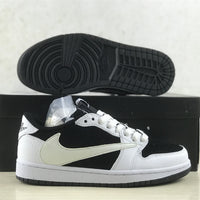 Low Top Sneakers, White Black Colorway, Reverse Hook Design, Lace Up Design, Casual Gift for Sneaker Fans