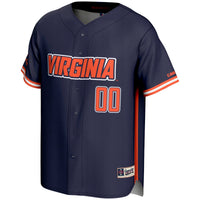 Virginia Cavaliers NIL Pick-A-Player Lightweight Baseball Jersey - Navy