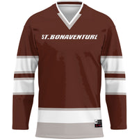 St. Bonaventure Bonnies Hockey Jersey - Brown