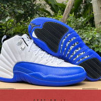 High Top Sneakers, Blue Colorway, Lace Up Design, Casual Gift for Sneaker Fans