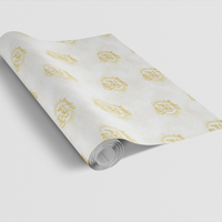 Christian Holiday Gift Wrap, Glory to God Christmas Wrapping Paper, Scripture Religious Wrapping Paper Roll, Faith Based Gift Wrap Paper