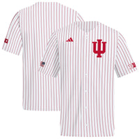 Indiana Hoosiers Home Replica Baseball Jersey - White