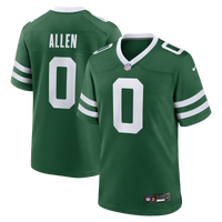 New York Jets Braelon Allen Legacy Green Game Jersey