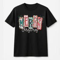 Coquette Aesthetic Christmas Shirt, Merry Christmas T-Shirt, Adorable Preppy Holiday Graphic Tee, Retro Winter Christmas T-Shirt, Present for Her