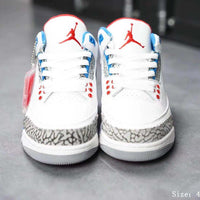 Low Top Sneakers, White Red Colorway, Lace Up Design, Casual Gift for Sneaker Fans