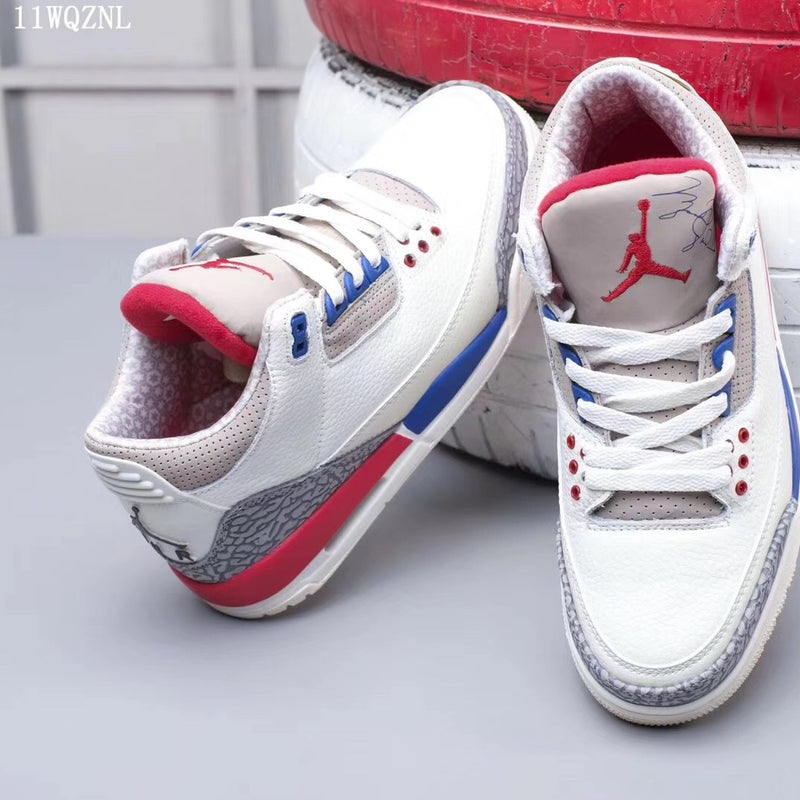 Sneakers, White Red Colorway, Lace Up Design, Casual Gift for Sneaker Fans