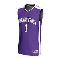 #1 TCU Horned Frogs Lightweight Collegiate Basketball Fashion Jersey - Purple