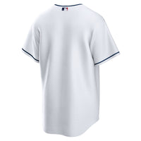 Cleveland Guardians White Home Blank Replica Jersey
