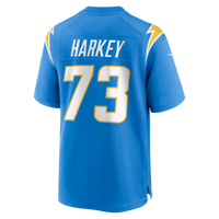 Los Angeles Chargers Alex Harkey Powder Blue Team Game Jersey