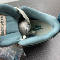 Sneakers, Blue White Brown Colorway, Lace Up Design, Casual Gift for Sneaker Fans