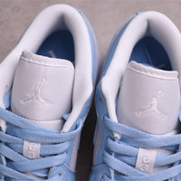 Low Top Sneakers, Blue Colorway, Lace Up Design, Casual Gift for Sneaker Fans