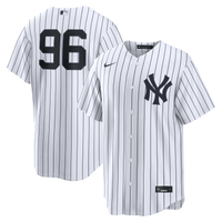 New York Yankees George Lombard Jr. White Home Replica Jersey