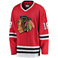 Chicago Blackhawks Denis Savard Red Premier Breakaway Retired Player Jersey