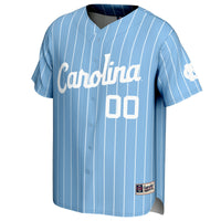 North Carolina Tar Heels NIL Pick-A-Player Lightweight Baseball Jersey - Carolina Blue