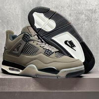 Mid Top Sneakers, Brown Colorway, Lace Up Design, Casual Gift for Sneaker Fans