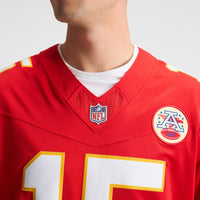 Kansas City Chiefs Patrick Mahomes Red Team Stitched Limited Jersey