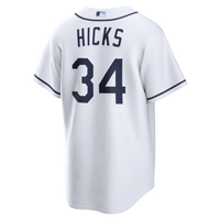 Tampa Bay Rays Liam Hicks White Home Replica Jersey