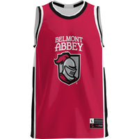 Belmont Abbey Crusaders Lightweight Basketball Jersey - Scarlet