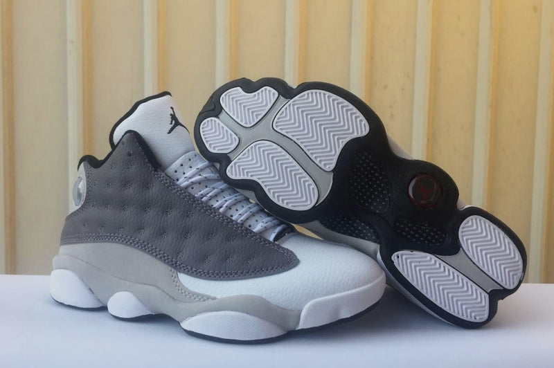 Sneakers, White Gray Colorway, Lace Up Design, Casual Gift for Sneaker Fans