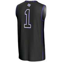 Stephen F Austin Lumberjacks #1 Basketball Jersey - Black