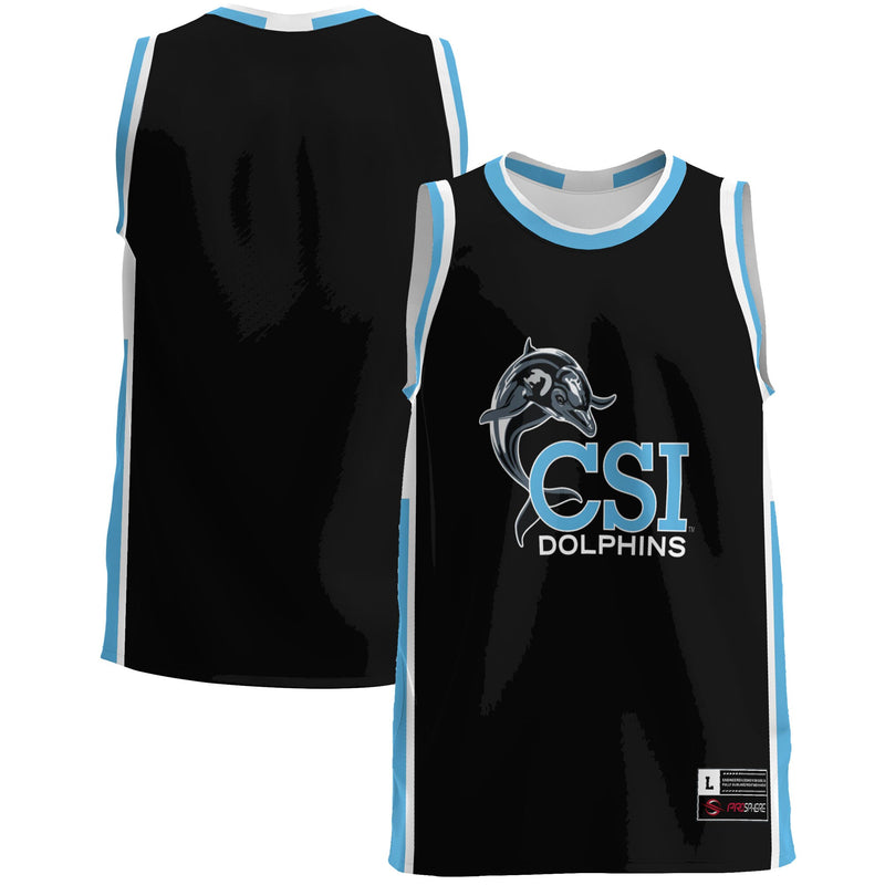 CUNY College of Staten Island Lightweight Basketball Jersey - Light Blue