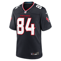 Houston Texans Justin Watson Navy Team Game Jersey