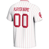 Oklahoma Sooners NIL Pick-A-Player Lightweight Softball Jersey - White
