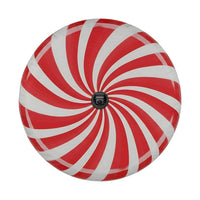 Red White Christmas Swirl Tire Cover, Peppermint Candy Spare Tire Cover, Holiday Sweet Wheel Cover, Jeep Bronco RV Backup Camera Tire Cover