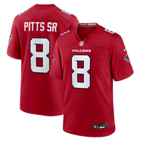 Atlanta Falcons Kyle Pitts Sr. Red Game Jersey