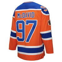 Edmonton Oilers Connor McDavid Orange Power Play Jersey