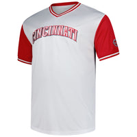 Cincinnati Reds Elly De La Cruz White Big & Tall Name & Number Jersey