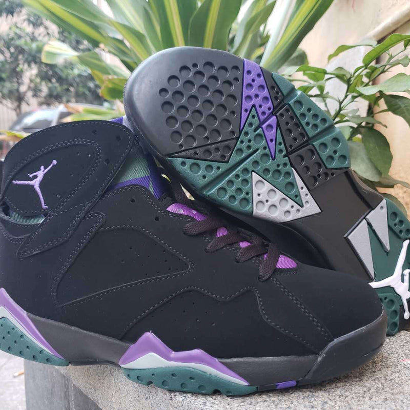 Sneakers, Black Purple Colorway, Lace Up Design, Casual Gift for Sneaker Fans