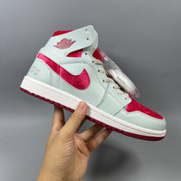 High Top Sneakers, Red Colorway, Lace Up Design, Casual Gift for Sneaker Fans