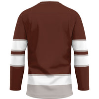 St. Bonaventure Bonnies Hockey Jersey - Brown