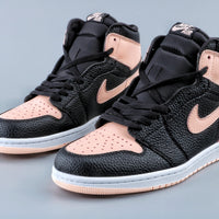 Sneakers, Black Peach Colorway, Lace Up Design, Casual Gift for Sneaker Fans