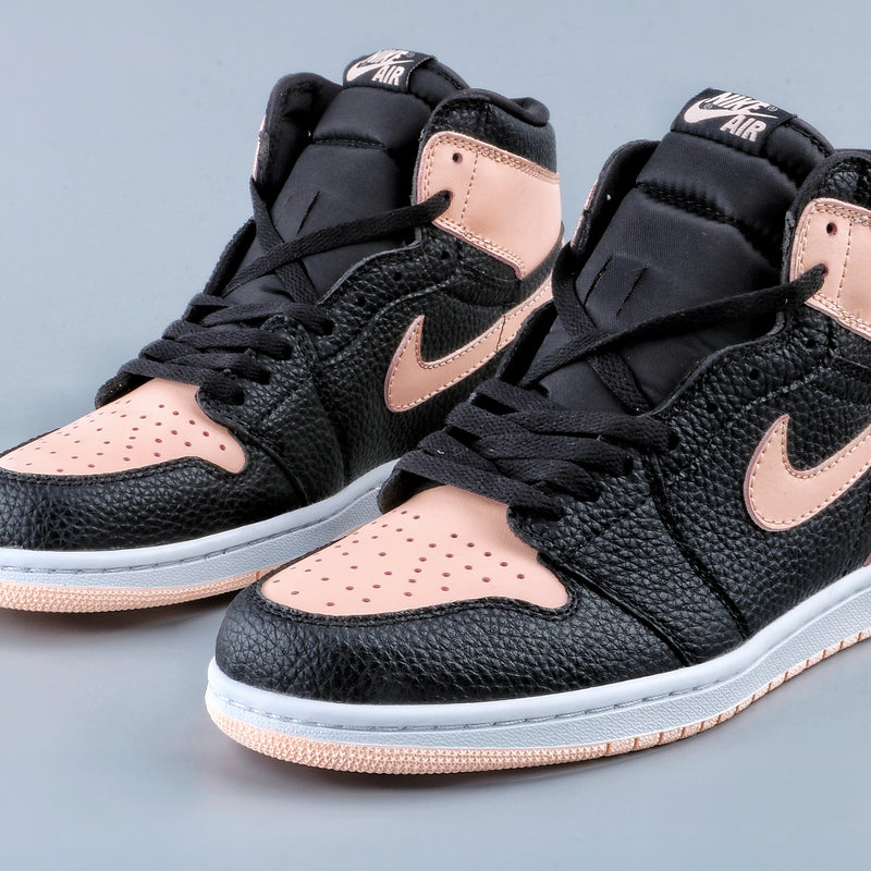 Sneakers, Black Peach Colorway, Lace Up Design, Casual Gift for Sneaker Fans