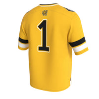 Kennesaw State Owls Lightweight Collegiate Football Fashion Jersey - Gold