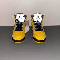 High Top Sneakers, Yellow Colorway, Lace Up Design, Casual Gift for Sneaker Fans