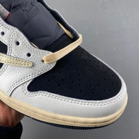 Low Top Sneakers, White Black Colorway, Leather Footwear, Reverse Hook Design, Lace Up Design, Casual Gift for Sneaker Fans